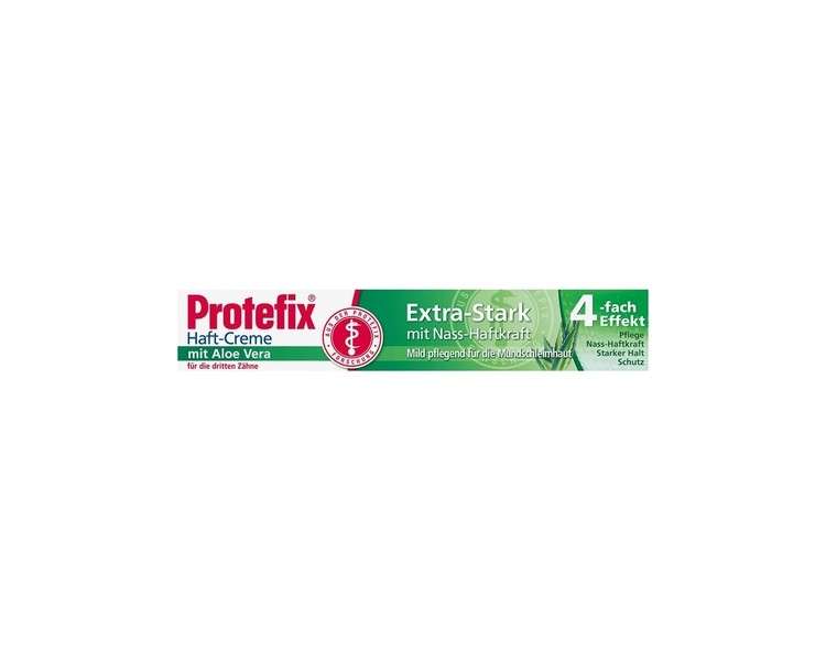 Protefix Adhesive Cream with Aloe Vera for Dental Prostheses 47g