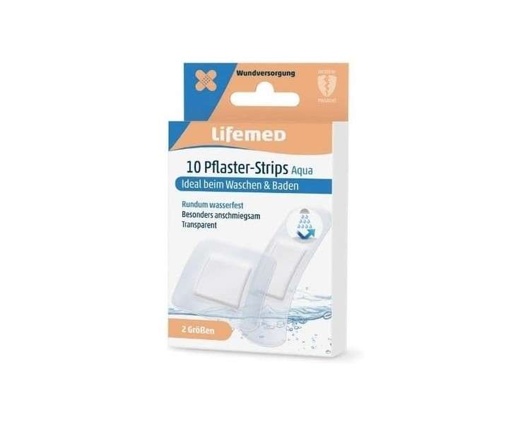 Lifemed Aqua Transparent Plaster Strips