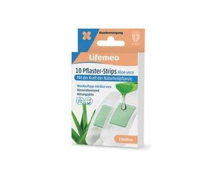 Lifemed GmbH Aloe Vera Plaster Strips 2 Sizes