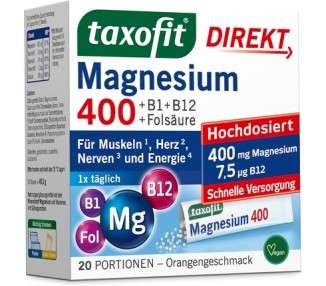 Taxofit Magnesium 400 Direct Granules