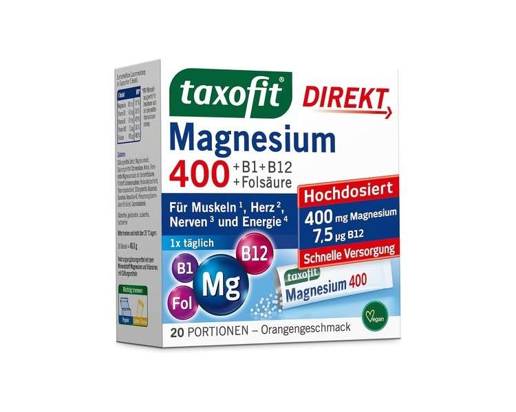 Taxofit Magnesium 400 Direct Granules
