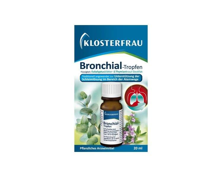 KLOSTERFRAU Bronchial Drops to Support the Respiratory System 20ml Solution