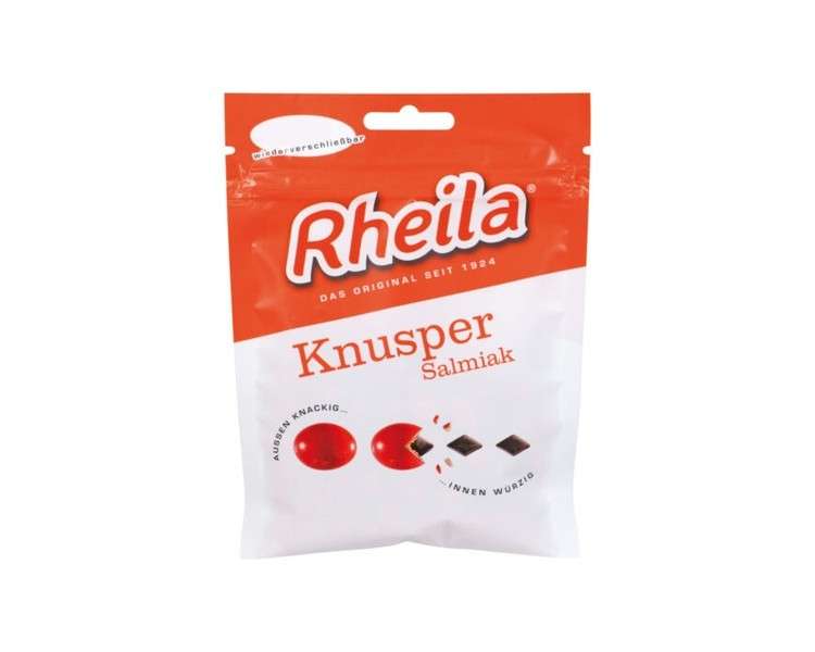 Rheila Knusper Salmiak 90g Bonbons