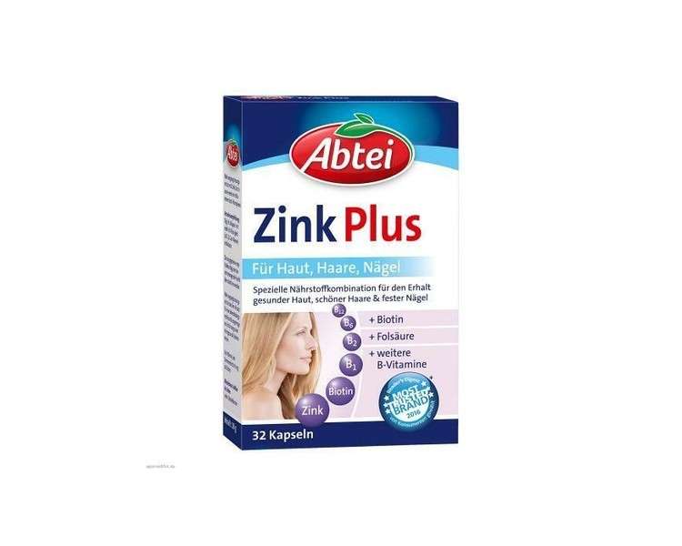 ABTEI Zinc Plus Nutrient Capsules 32 Capsules