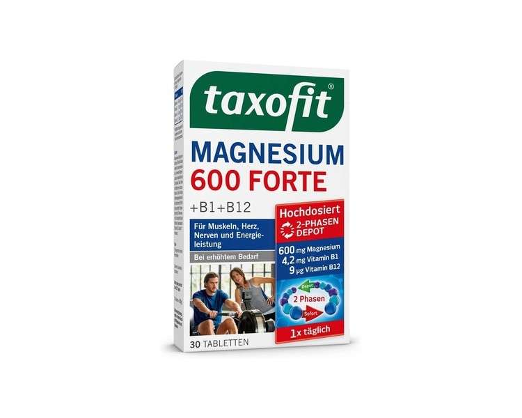Taxofit Magnesium 600 Forte 30 Tablets