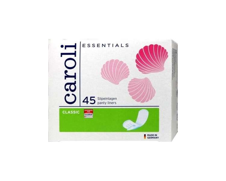 Caroli Classic Panty Liners 45 Pack