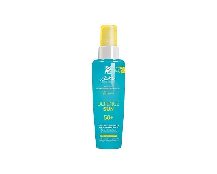 Bionike Defence Sun Anti-Lucidity Sun Fluid SPF 50+ for Sensitive and Intolerant Skin 50ml