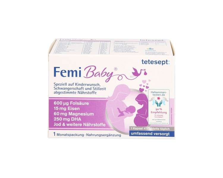 tetesept Femi Baby Capsules + Tablets 60 Pack