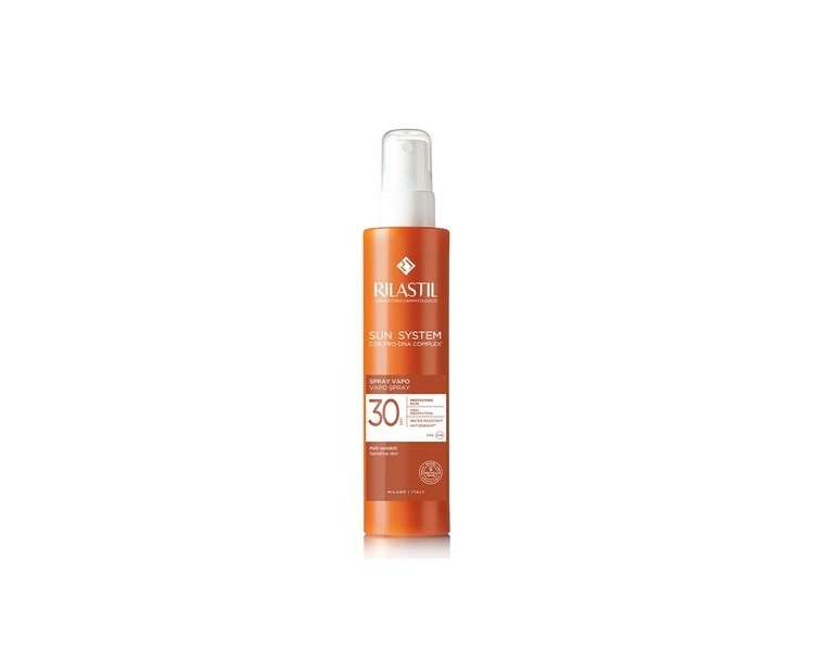 Rilastil Sun System Body Spray Ultralight SPF30 for All Skin Types Including Sensitive Skin 200ml