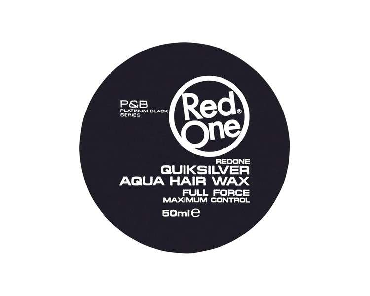 Redone Hair Styling Aqua Wax Grey 50ml Firm Hold Hair Gel Wax Ultra Hold Men Women Hair Wax Manol Mixcherry Scent Maximum Control