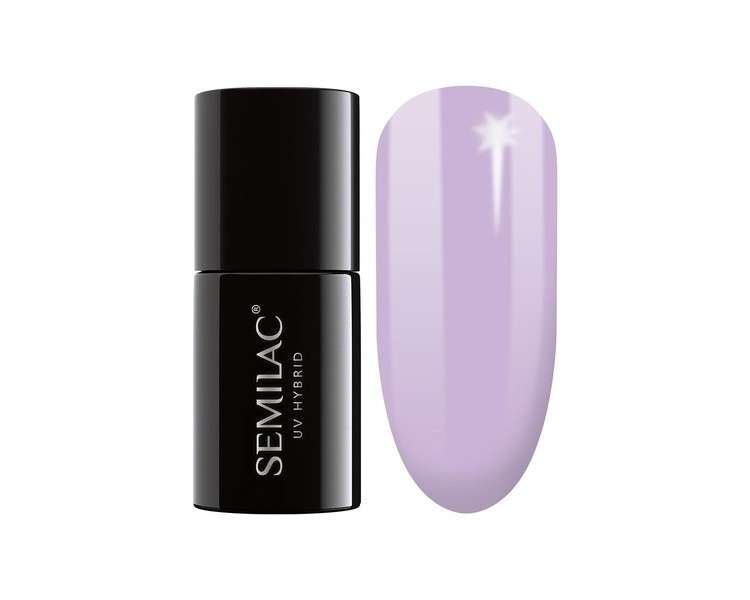 Semilac Extend Care Base 5in1 811 Pastel Lavender Gel Nail Polish 7ml