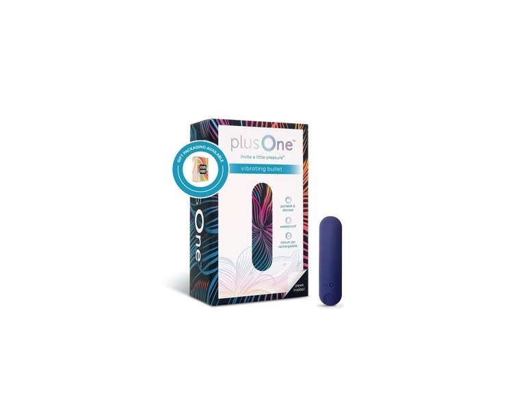 plusOne Bullet Vibrator for Women Mini Vibrator made of Body-Safe Silicone