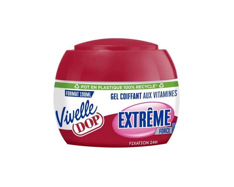 Vivelle Dop Extreme Fixation Styling Gel 190ml