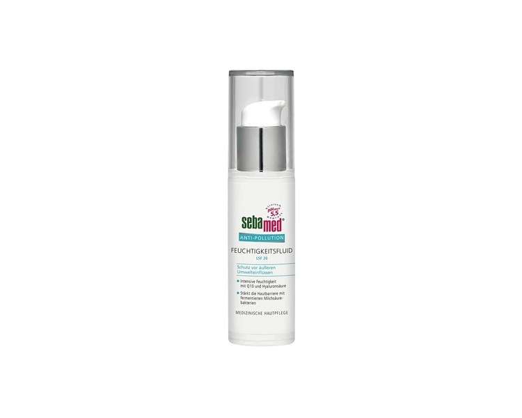 Sebamed Anti-Pollution Moisturizing Fluid SPF 20 30ml