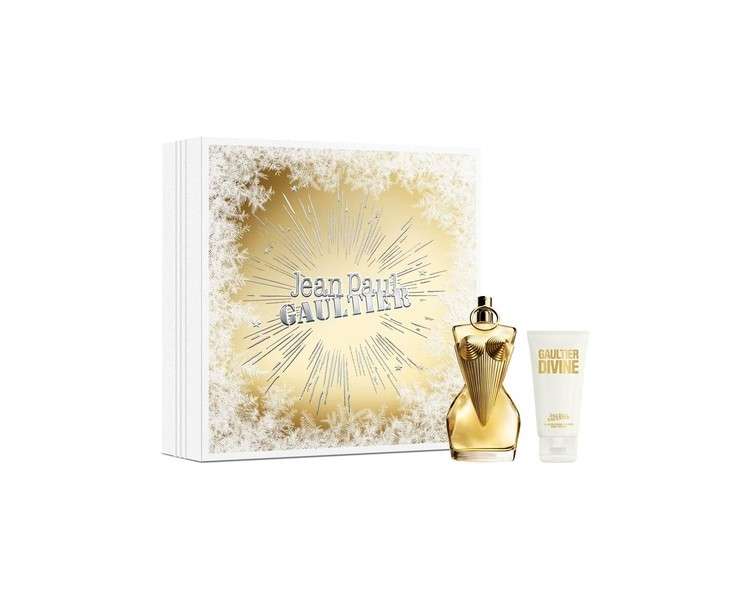 Jean Paul Gaultier Femme Set 50ml Eau de Parfum Spray + 75ml Lotion