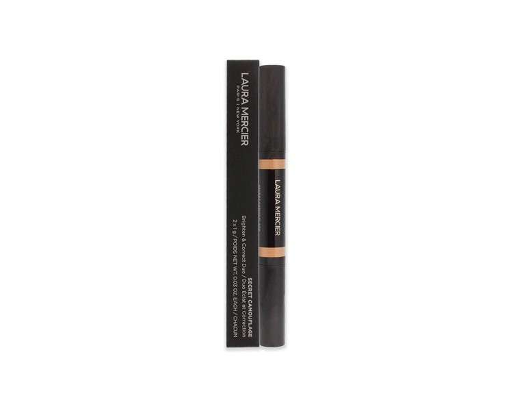 Laura Mercier Secret Camouflage Concealer Duo Stick 3C Medium with Cool Undertones 0.06oz Beige