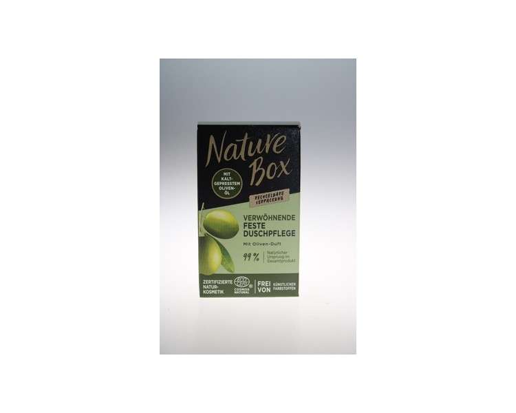 Nature Box Nourishing Solid Shower Care with Olive Scent 100g