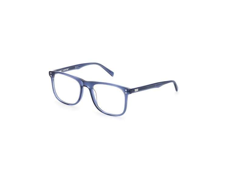 Levi's Men's Lv 5004 Square Prescription Eyeglass Frames Blue 52mm