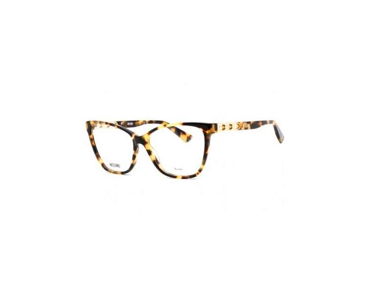 MOSCHINO MOS588-EPZ-53 Eyeglasses Size 53mm 15mm 140mm Havana Women