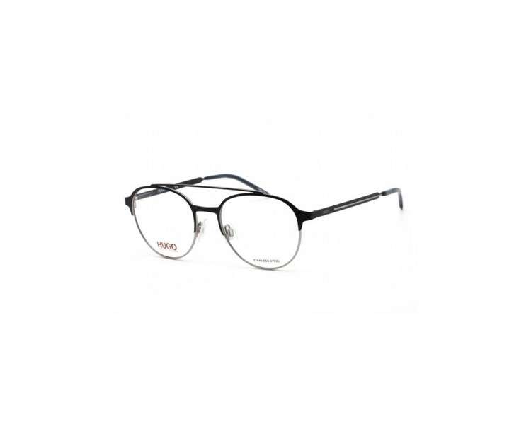 HUGO HG 1156 0KU0 00 Blue Ruthenium Eyeglasses Frame 53mm