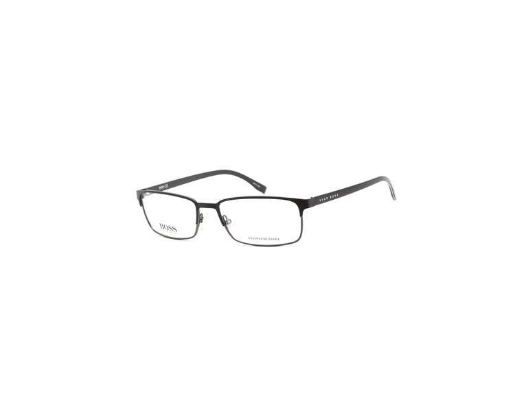 New Hugo Boss 0766-0QIL 00 Matte Black Glasses