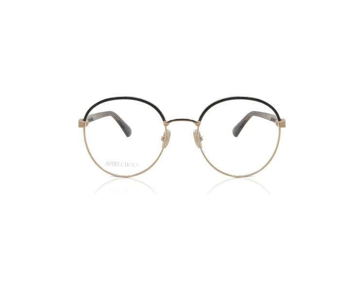 Jimmy Choo Demo Round Ladies Eyeglasses JC267/G 0J5G 52