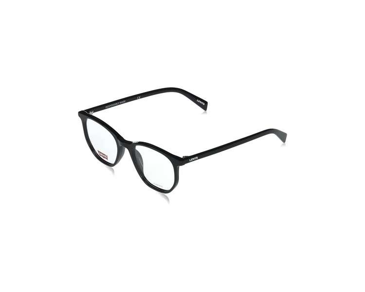 Levi's Lv 1002 Square Prescription Eyeglass Frames Black 51mm