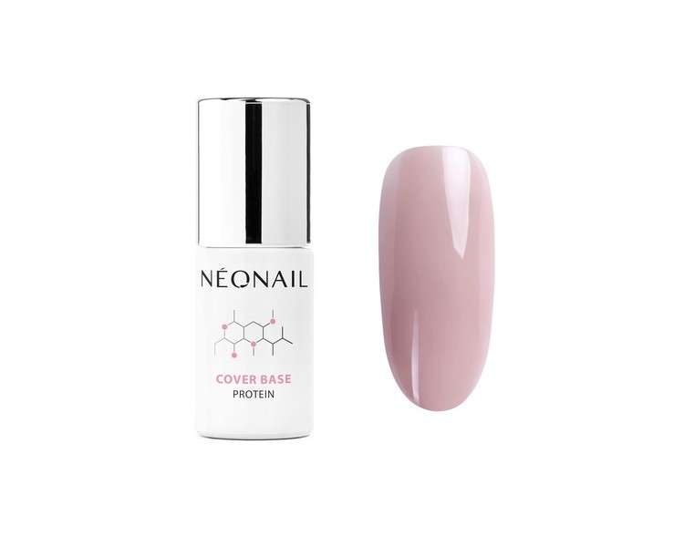 NEONAIL UV Nail Polish Cover Base Protein Soft Nude 7.2ml