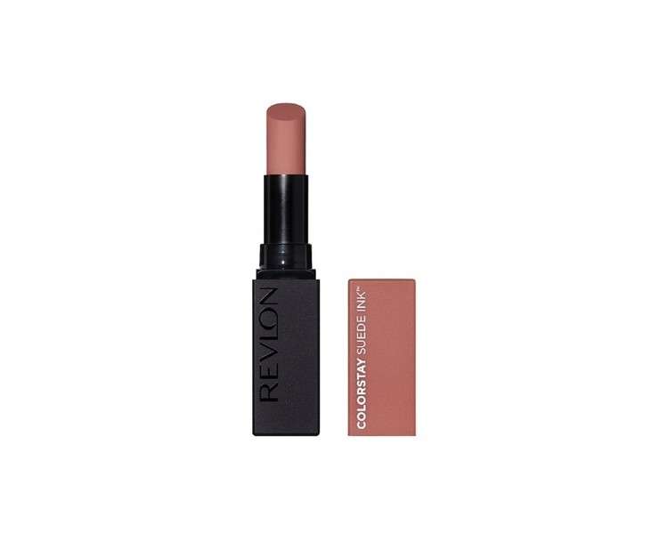 Revlon ColorStay Suede Ink Lipstick Matte Finish Vibrant Color Vegan Formula with Vitamin E 2.55g No. 002 No Rules