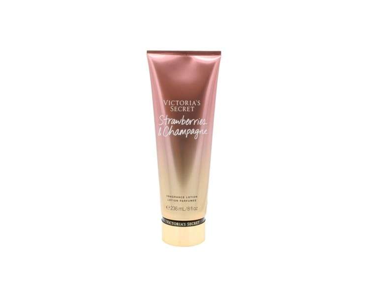 Victoria's Secret Strawberry & Champagne Scent Body Lotion 236ml Moisturizer