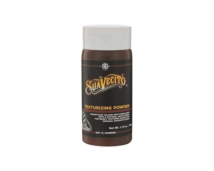 Suavecito Texturing and Volumizing Hair Styling Powder Matte Finish and Strong Hold 50g