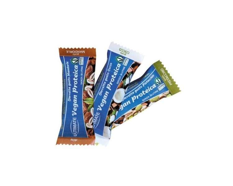 Ultimate Vegan Protein Almond Taste Bar Gluten-Free 40g