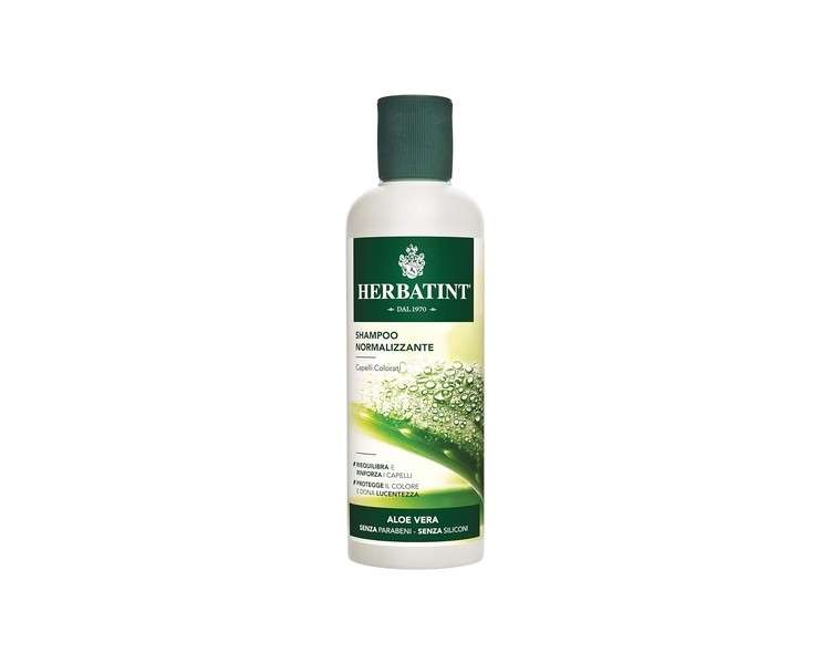 Antica Erboristeria Herbatint Normalizing Shampoo with Aloe Vera 260ml