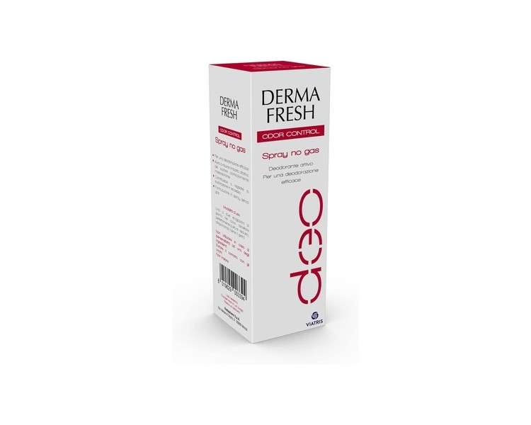 Dermafresh Odor Control Active Deodorant Spray to Reduce the Impact of Sweat Odor 100ml