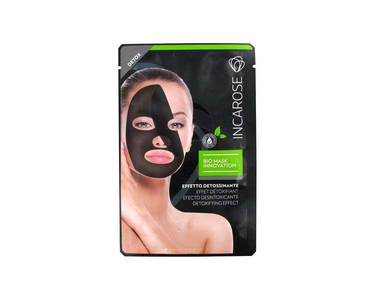 INCAROSE Bio Face Mask Detox Black