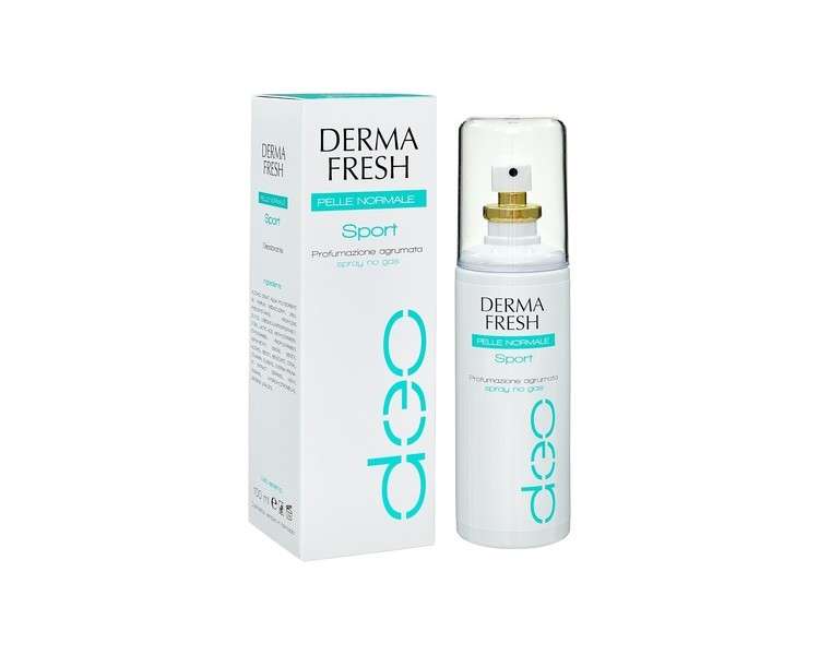 Dermafresh Normal Skin Sport Deodorant Spray with Lemon Fragrance 100ml