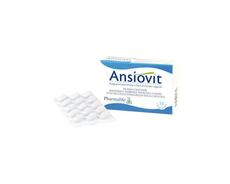 Ansiovit Dietary Supplement 30 Tablets