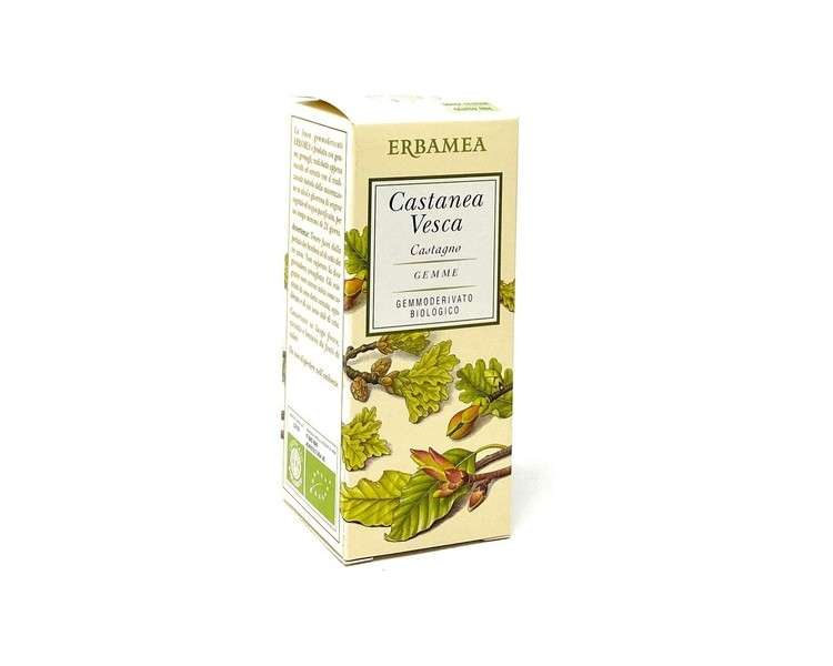 Erbamea Castanea Vesca Gemme Gemmoderivato Bio 50ml