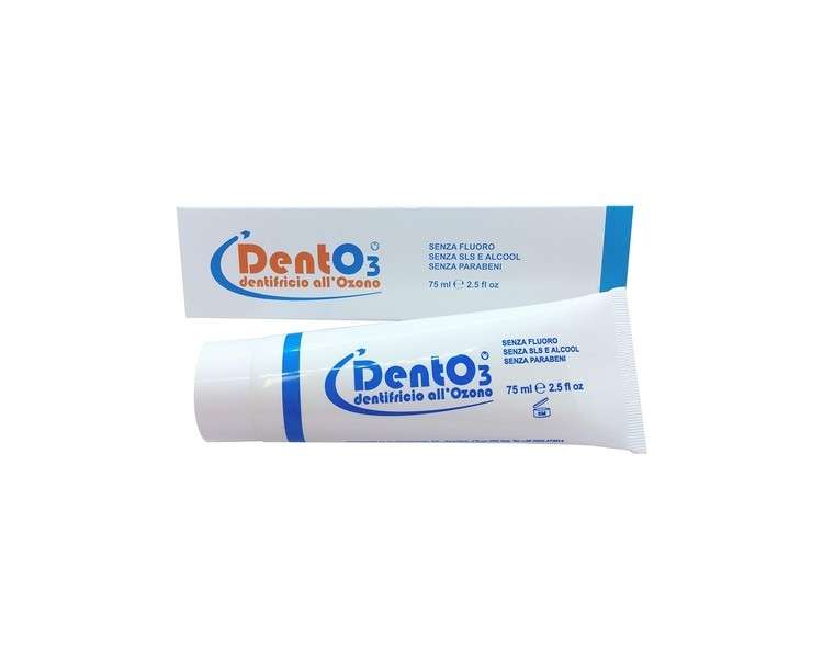 INNOVARES DentO3 Ozone Toothpaste with Ozonized Sunflower Oil 75ml Tube