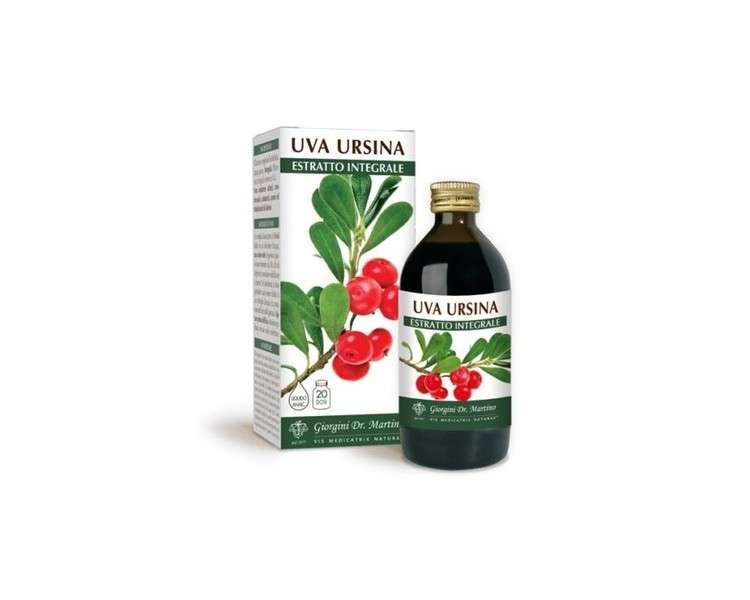 Uva Ursina Integral Extract Dr. Giorgini 200ml