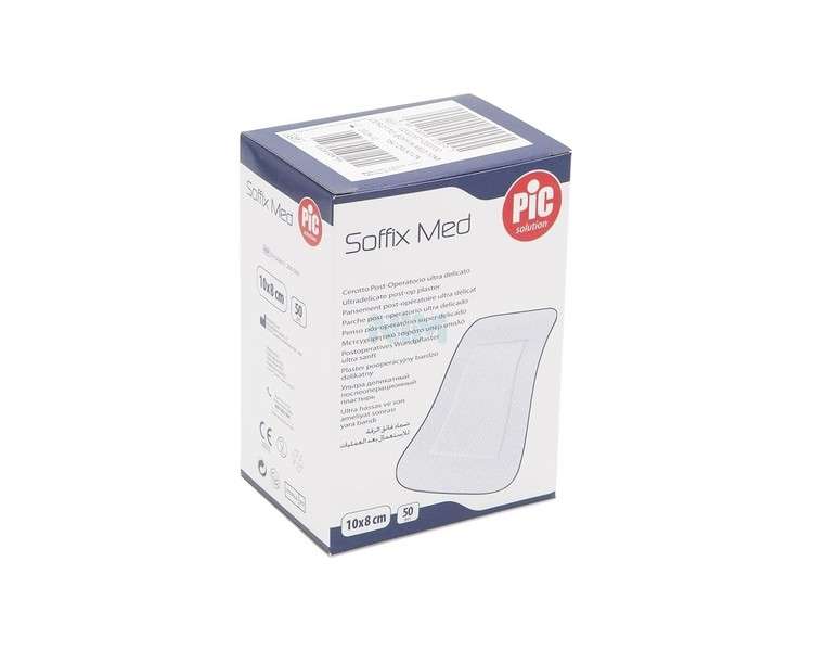 Pic Solution Soffix Med Ultra Delicate Postoperative Patch 10cm x 8cm