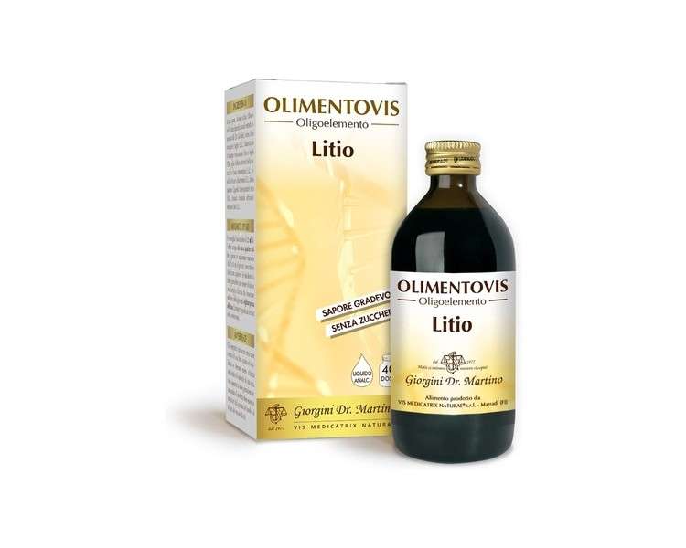 Giorgini Dr. Martino Food Supplement LITIO OLIMENTOVIS 200ml