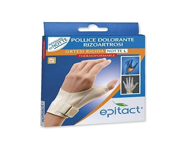 Epitact Pharma Thermoformable Orthosis for Rizoarthrosis L 28g