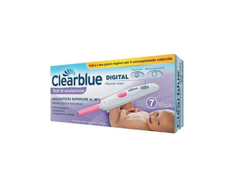 Clearblue Digital Ovulation Test 7 Sticks