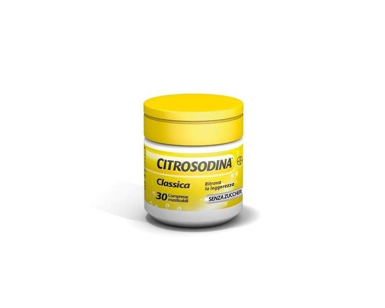 Classic Citrosodine Chewable Tablets Bayer 30 Tablets