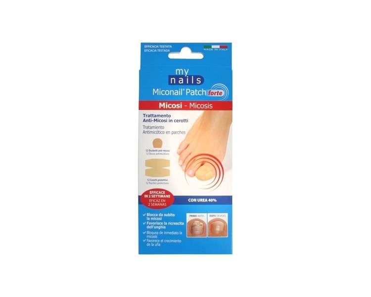 Incarose My Nails Miconail Patch Forte Anti-Mycosis Care in Strips