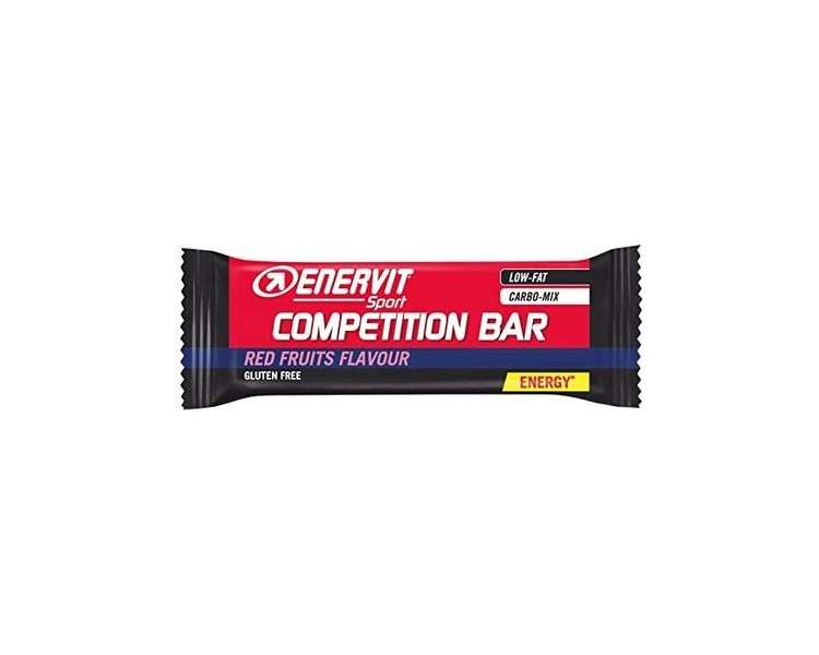 Enervit Sport Competition Bar Energy Bar Red Fruits Flavor 30g