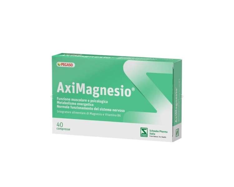 Pegaso AxiMagnesio Schwabe Pharma 40 Tablets