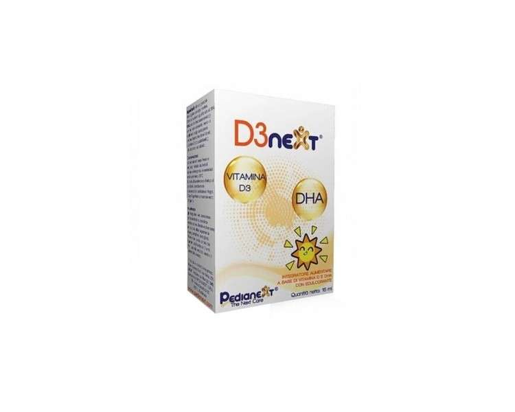 Pedianext D3next Vitamin D3 and DHA Supplement 15ml