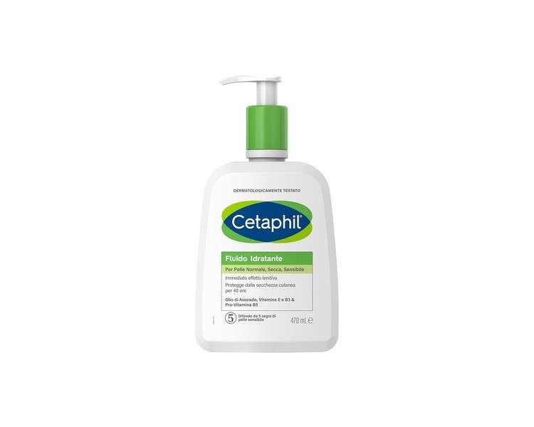 Cetaphil Moisturizing Body Cream for Normal and Dry Skin Fragrance-Free 470ml